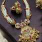 Antique Pearl & Kundan Necklace With Jumki Earrings | Indian Jewelry In USA