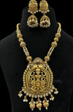 Laxmi pendant Temple Necklace | Traditional Indian Jewelry
