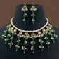 Kundan Beads & Pearls Necklace Set | Indian Necklace