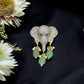 AD Elephant Brooch Pin |  Indian Jewelry | Gift Idea