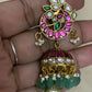 Jadau Kundan Jumki Earrings | Indian Earrings | Gift Idea