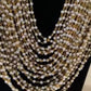 Silver & Gold Multilayer Pearl Necklace | Indian jewelry in USA