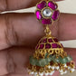 Jadau Kundan Jumki Earrings | Indian Earrings