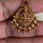 Antique Small Lakshmi Pendants Beads Mala | Traditional Beads Necklace