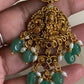 Antique Nakshi Lakshmi Kante With Earrings | Traditional Bridal Necklace