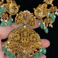Antique Nakshi Lakshmi Kante With Earrings | Traditional Bridal Necklace