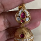 Antique Pearl & Kundan Necklace With Jumki Earrings | Indian Jewelry In USA