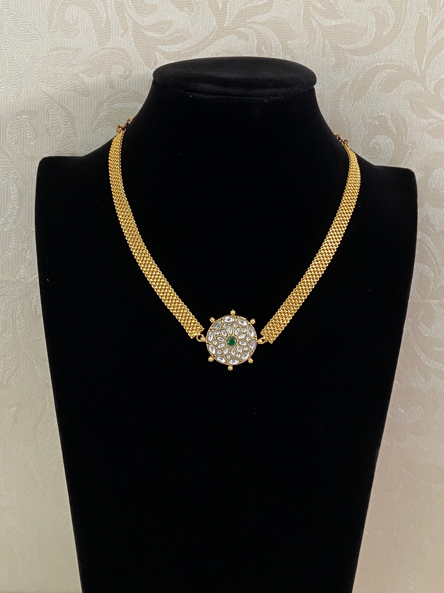 2 In 1 Jadau Kundan Pendant Choker | Indian jewelry In USA