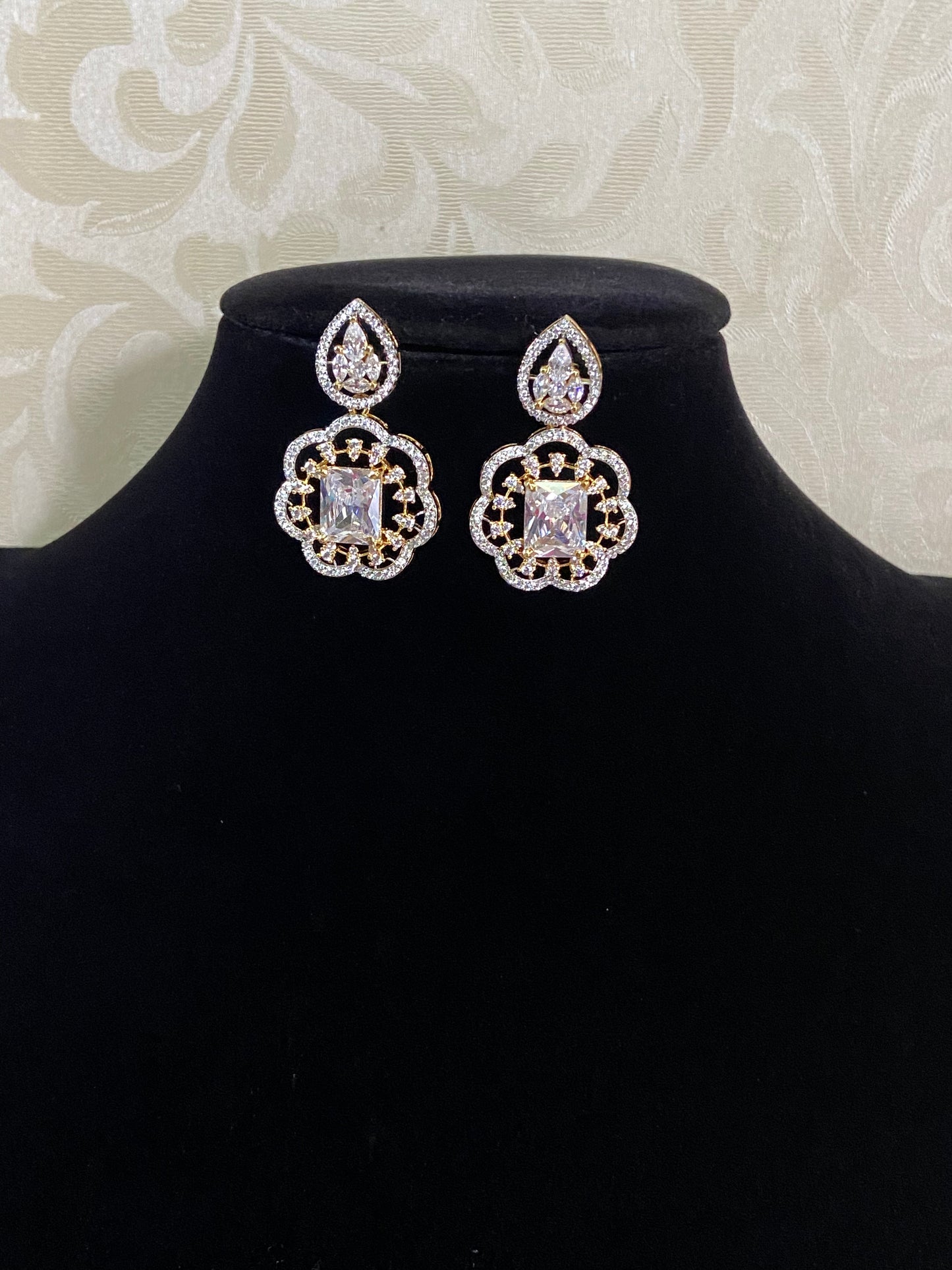 AD Classic Earrings | Indian Earrings