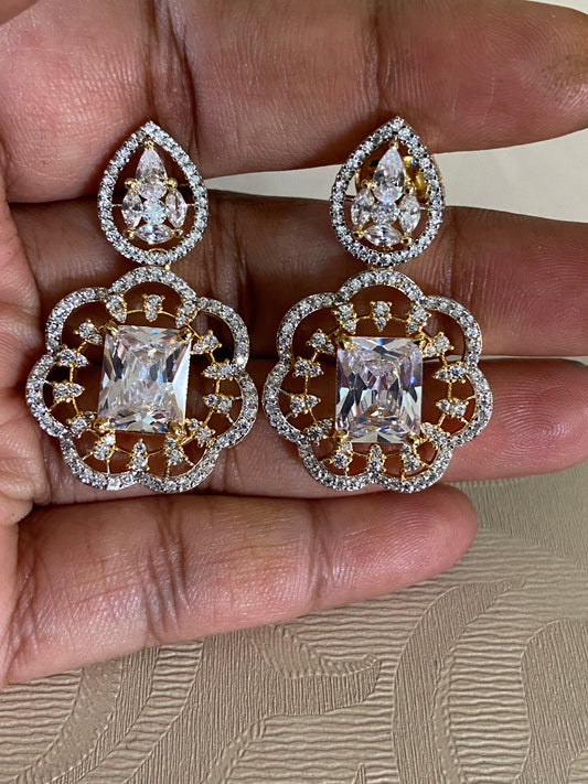 AD Classic Earrings | Indian Earrings
