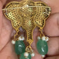 AD Elephant Brooch Pin |  Indian Jewelry | Gift Idea