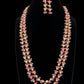 Beads with Pearls Long Necklace & Earrings | Indian Jewelry In USA