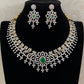 AD Middle Stone Changeble Necklace Set | latest Indian Jewelry | Gift Idea