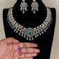 AD Middle Stone Changeble Necklace Set | latest Indian Jewelry | Gift Idea