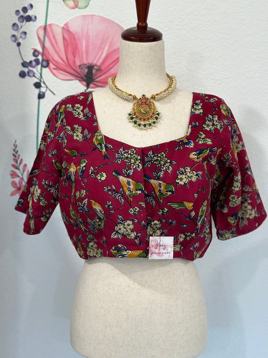 Kalamkari printed blouse | Saree blouses in USA