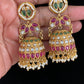 Antique AD Ruby Jumki Earring | Indian Jewelry