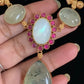 Natural stones Fusion Necklace With Earrings | Latest Indian jewelry | Gift Idea