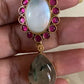 Natural stones Fusion Necklace With Earrings | Latest Indian jewelry | Gift Idea
