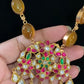 Natural stones Fusion Necklace | Indian Necklace | Gift idea
