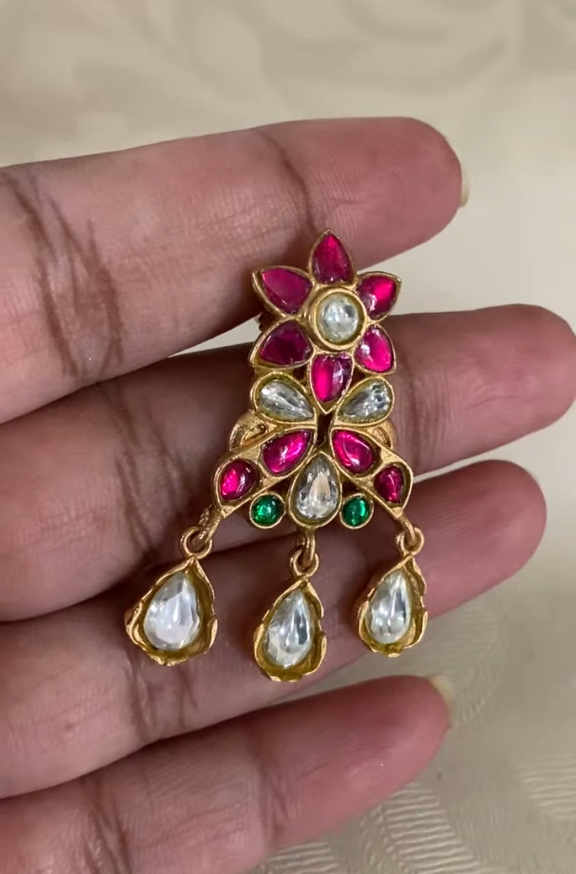 Natural stones Fusion Necklace | Indian Necklace | Gift idea