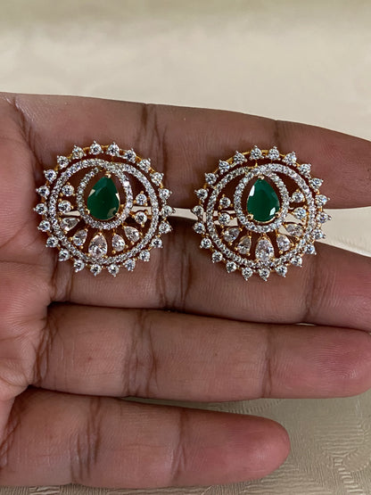 AD Studs Earrings | Indian Earrings In USA