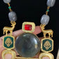 Statement Pendant Beads Necklace Set | Contemporary Necklace | Designer Necklace | Gift Idea