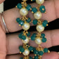 Beads with Pearls Long Necklace & Earrings | Indian Jewelry In USA
