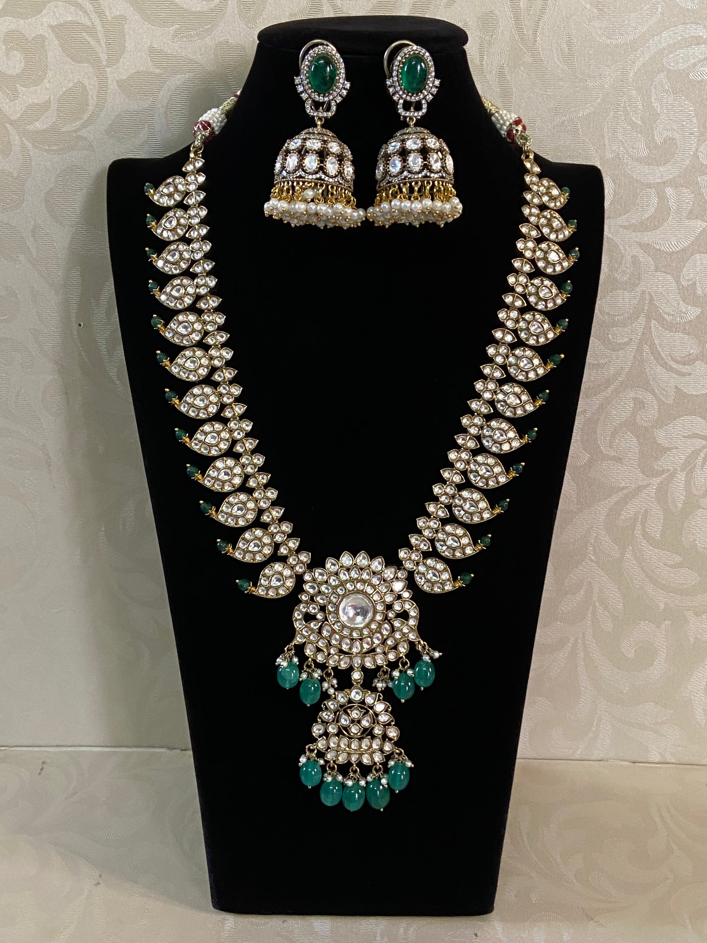 Traditional kundan Mango Haram | Latest  Necklace | Indian bridal jewelry