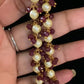 Beads with Pearls Long Necklace & Earrings | Indian Jewelry In USA