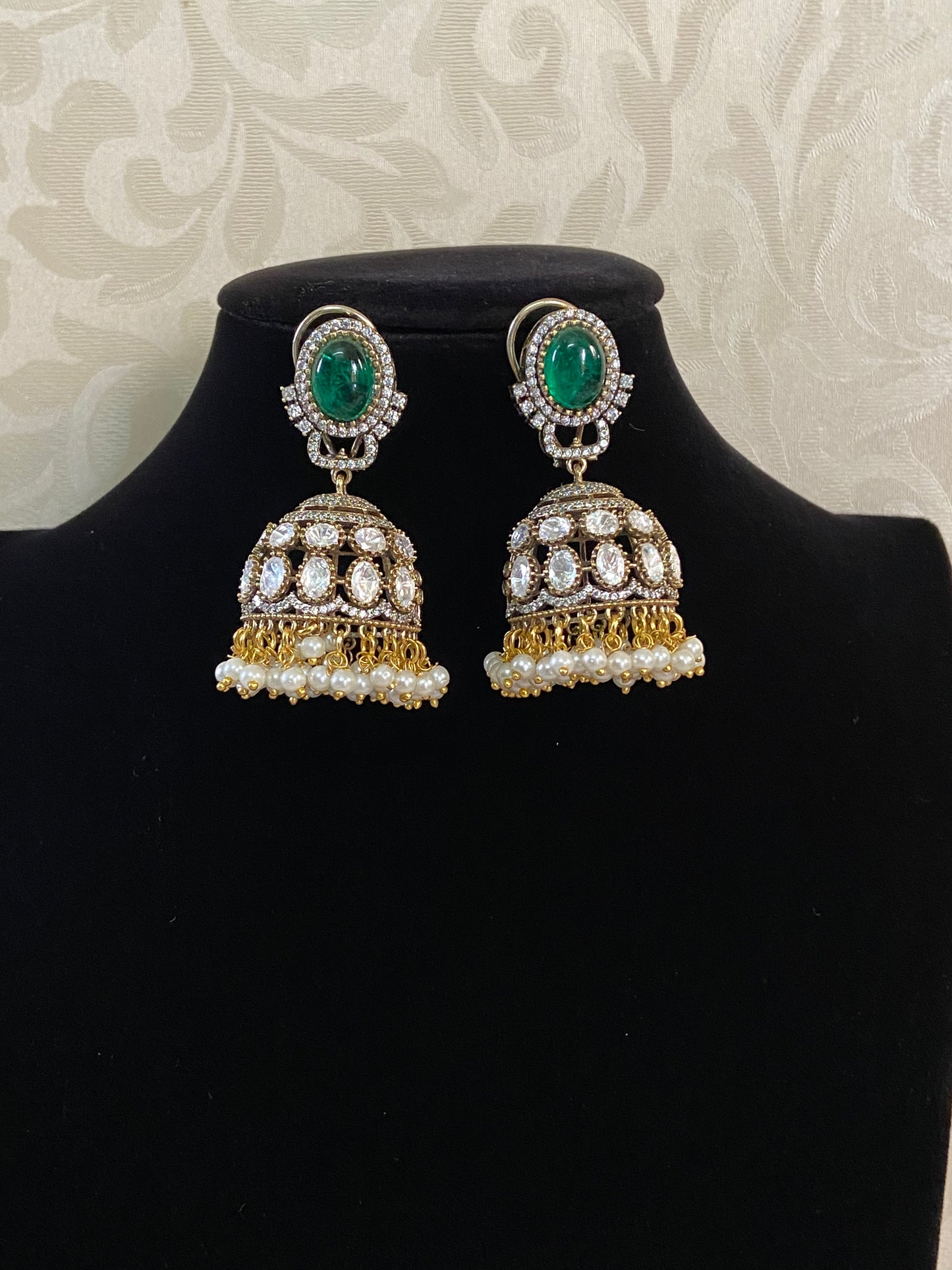 AD  Jumki Earrings |  Indian jewelry in USA