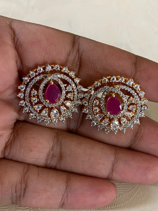AD Studs Earrings | Indian Earrings In USA