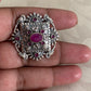 Oxidised Adjustble Finger Ring | Indian Jewelry In USA
