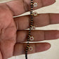 AD Flower Drops Blackbeads Bracelet | Indian Bracelet