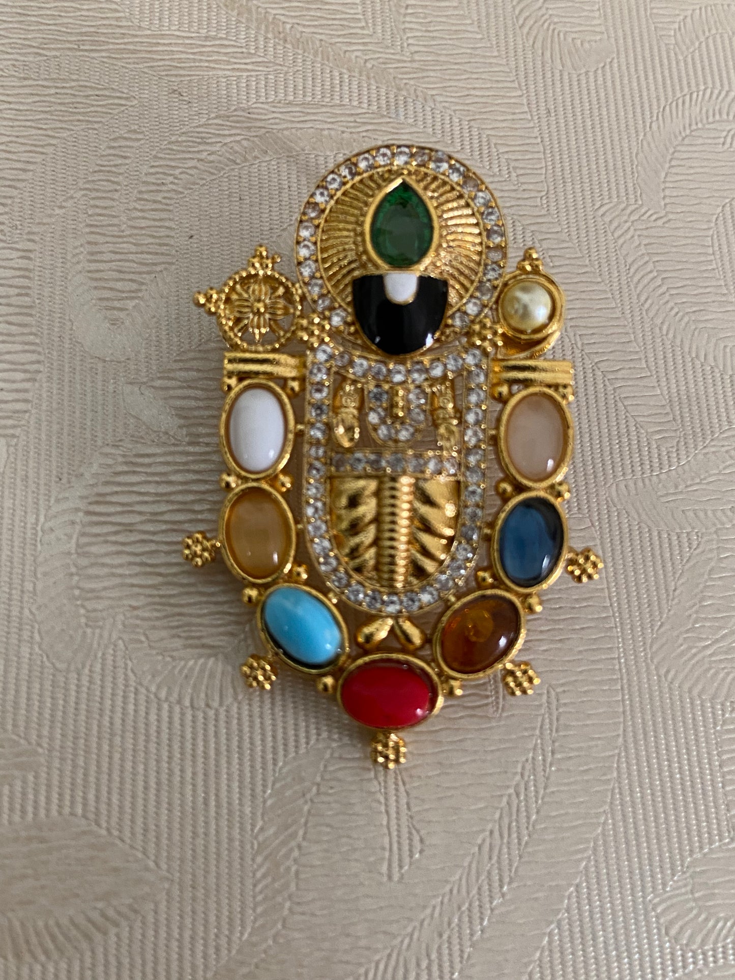 Balaji Navratna Pendant  | Indian Jewelry In USA | Gift idea