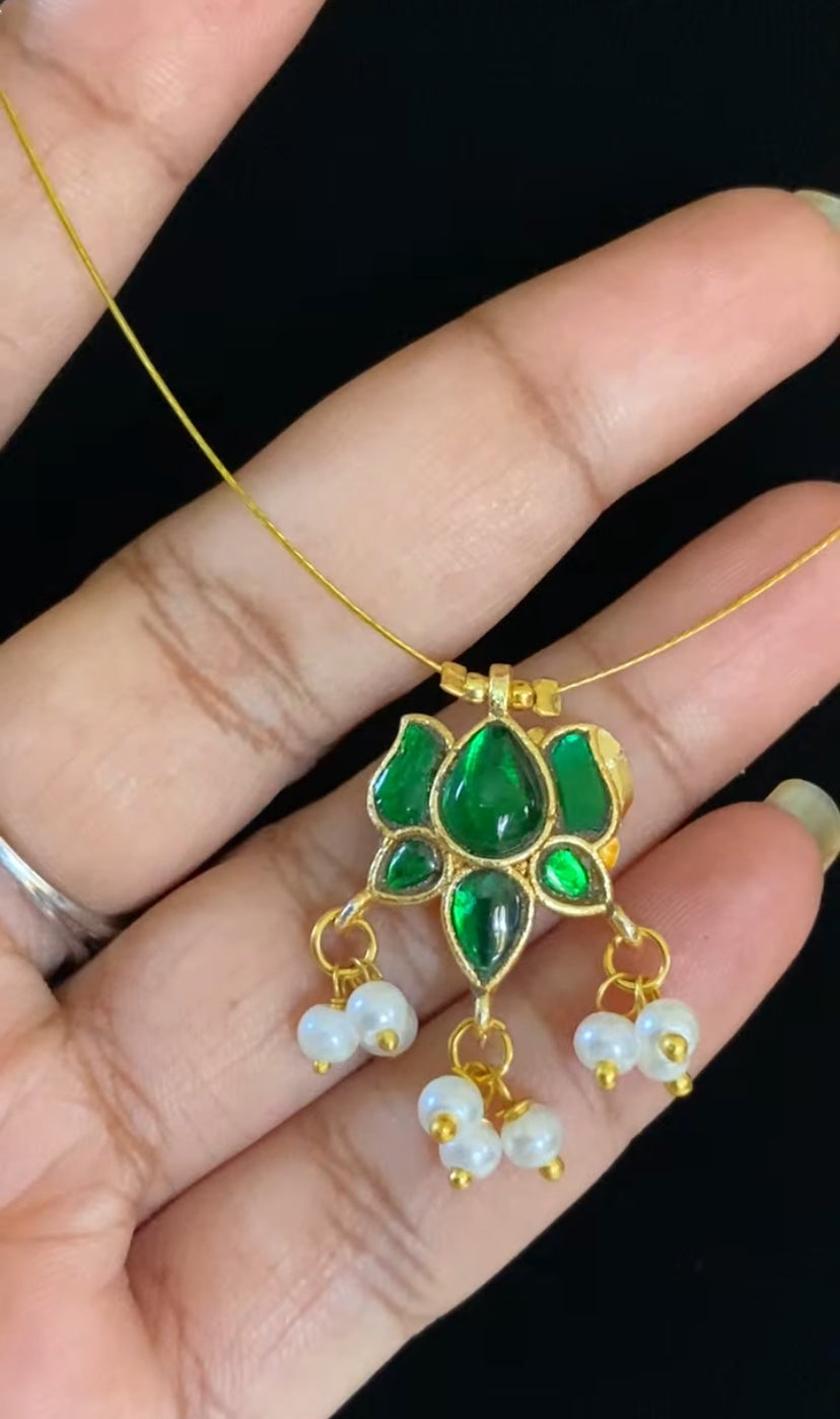Jadau Kundan Invisible Necklace | Latest Necklace