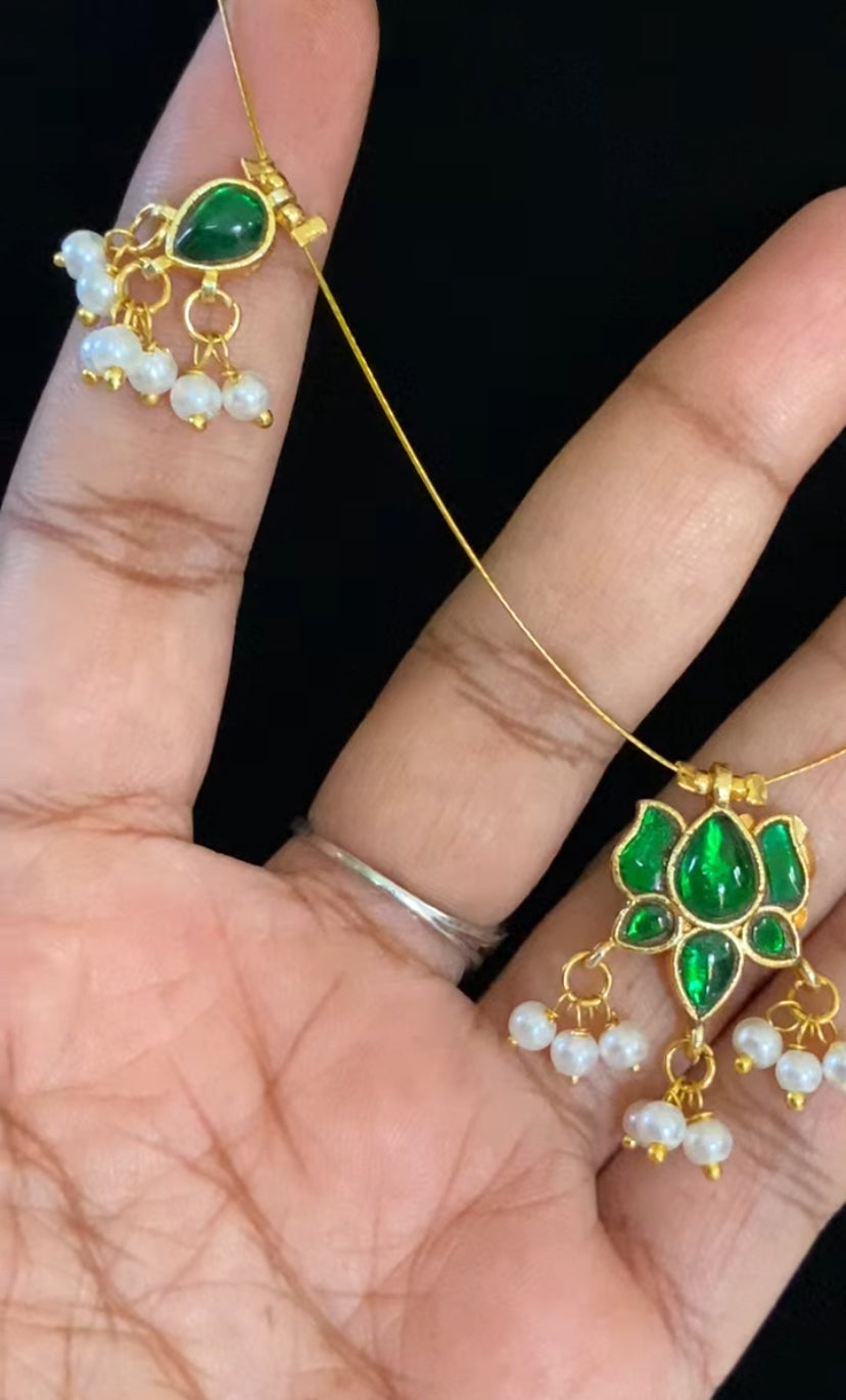 Jadau Kundan Invisible Necklace | Latest Necklace