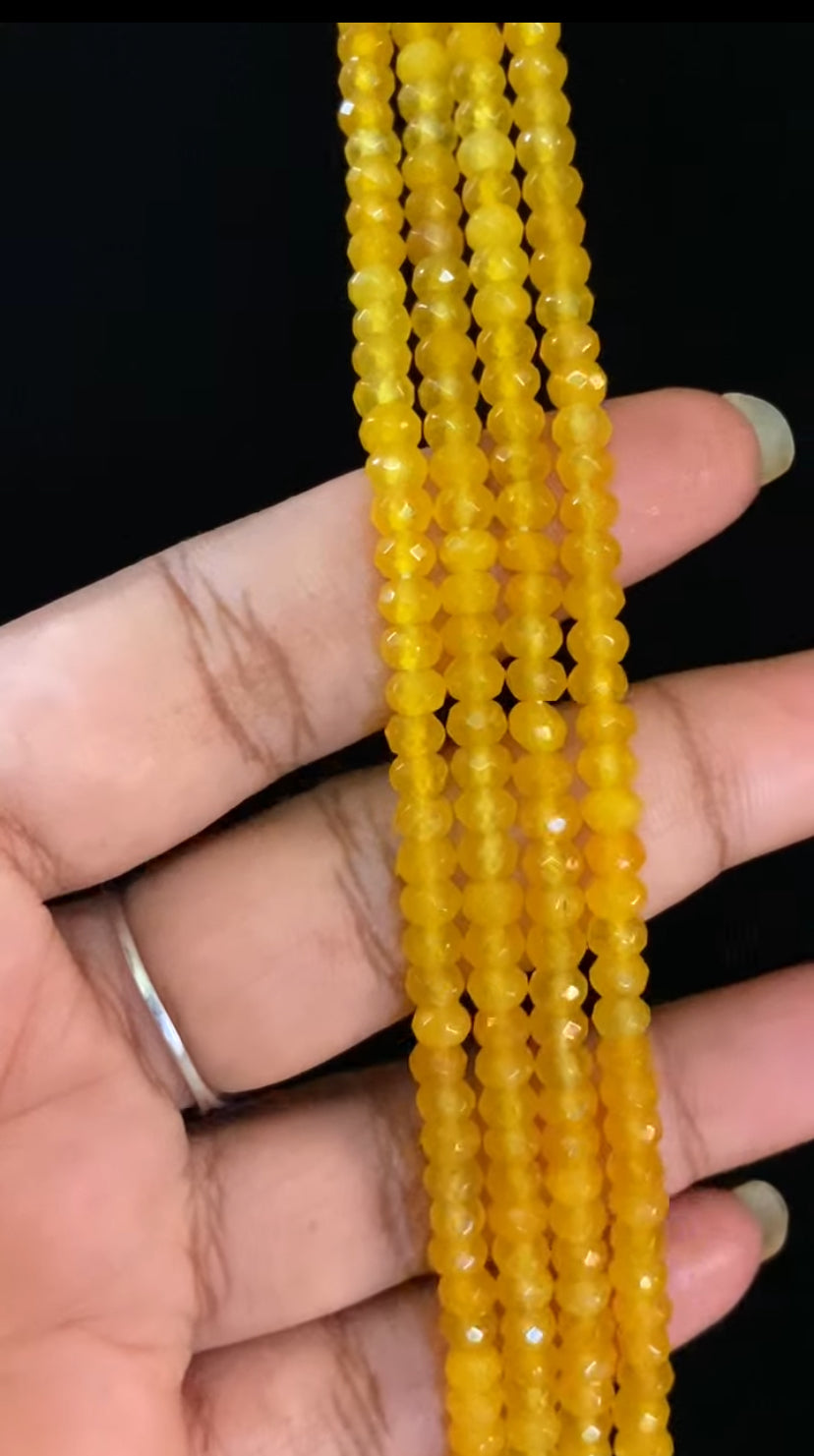 AD Pendant Onyx Beads Necklace With Earrings | Indian Necklace