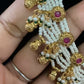 Antique Jadau Pearl Necklace With Jumkis | Indian Jewelry In USA
