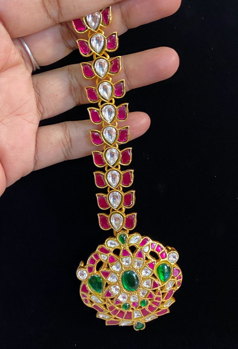 Jadau Kundan Necklace | 5 In One Multipurpose Traditional Necklace