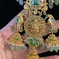 Antique AD Lakshmi Pendant Kante Set | Traditional Necklace