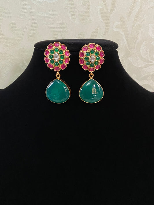 Exquisite Jadau Kundan Earrings