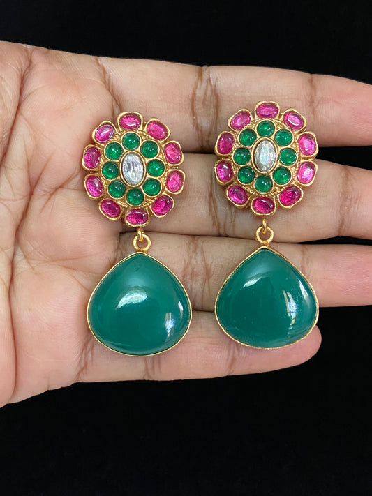 Exquisite Jadau Kundan Earrings