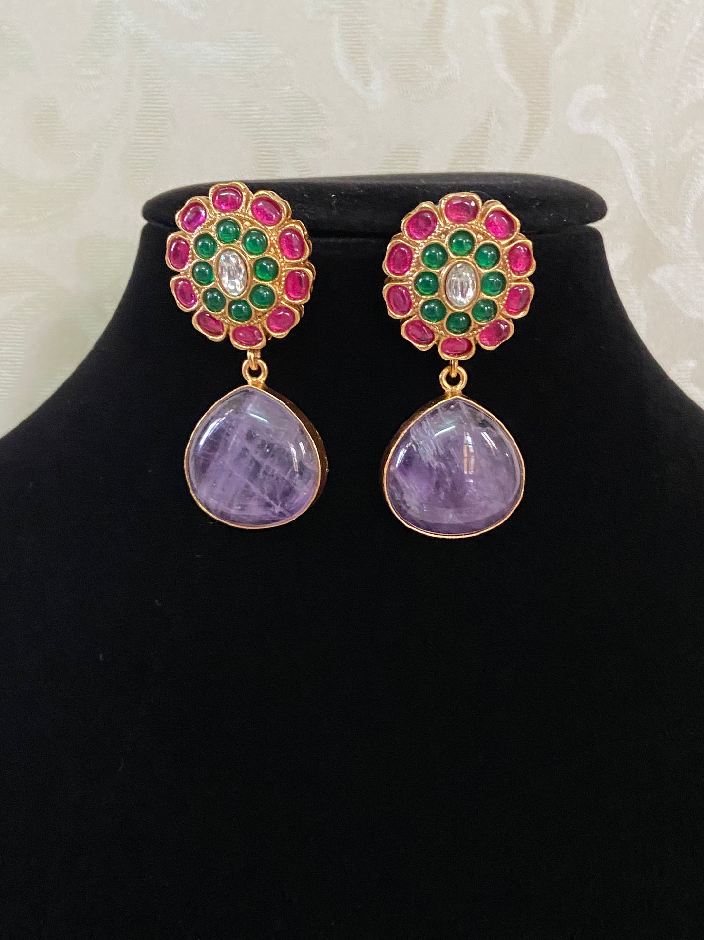 Exquisite Jadau Kundan Earrings