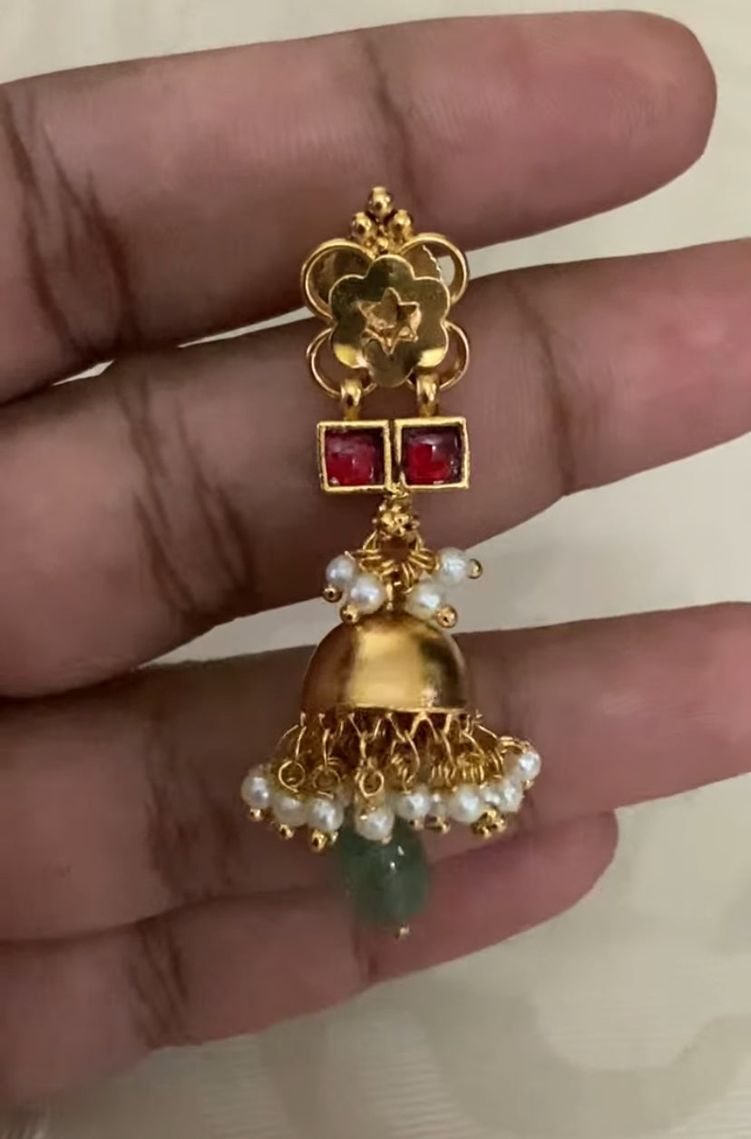 Antique Kundan Choker Set | Traditional Indian Jewelry