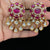 Moissanite Tear Drop Kundan Earrings