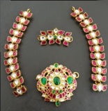 Jadau Kundan Necklace | 5 In One Multipurpose Traditional Necklace