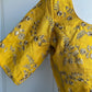 Yellow Embroidery Blouse | Custom Blouse | Embroidery Blouse
