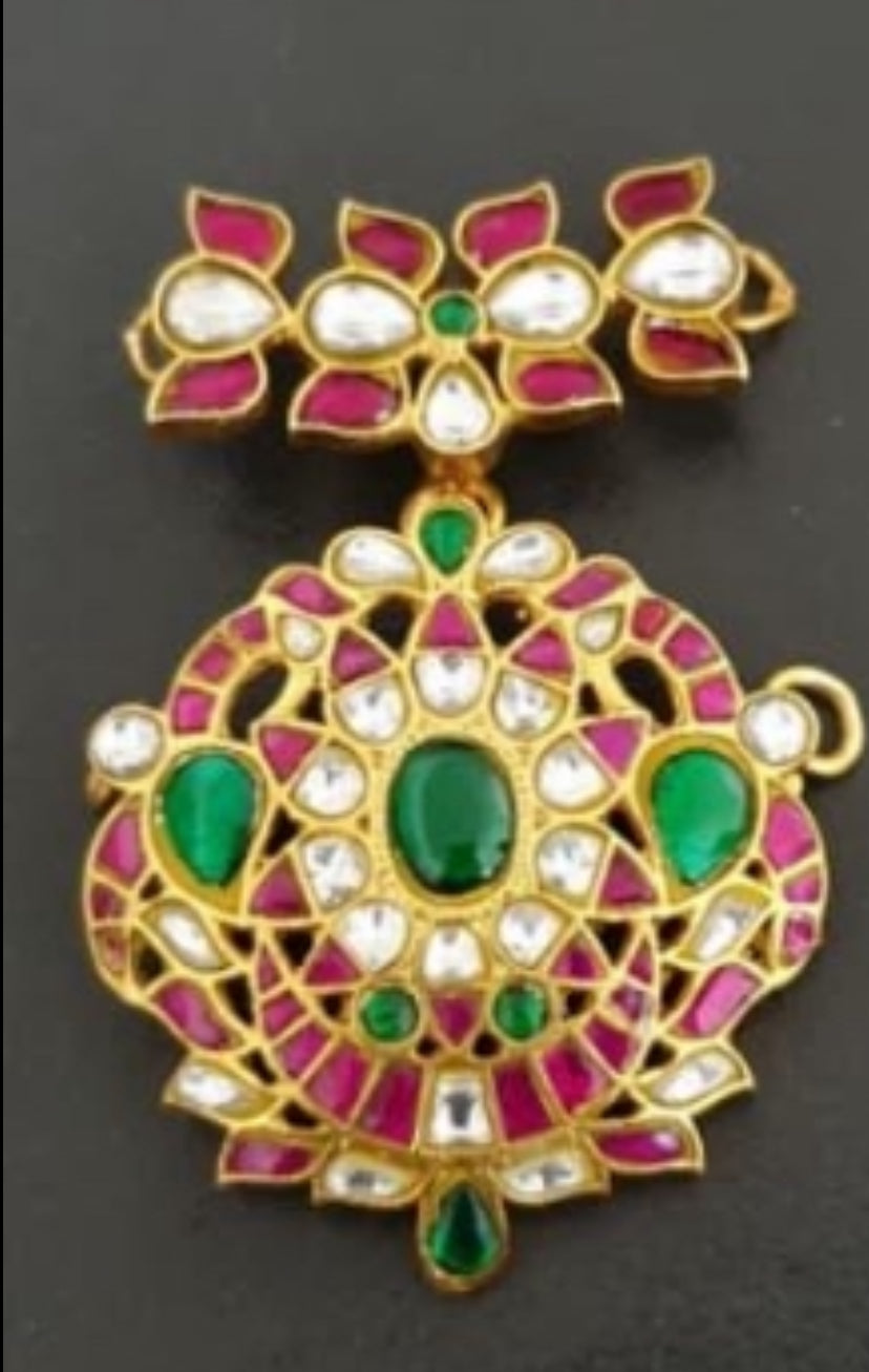 Jadau Kundan Necklace | 5 In One Multipurpose Traditional Necklace