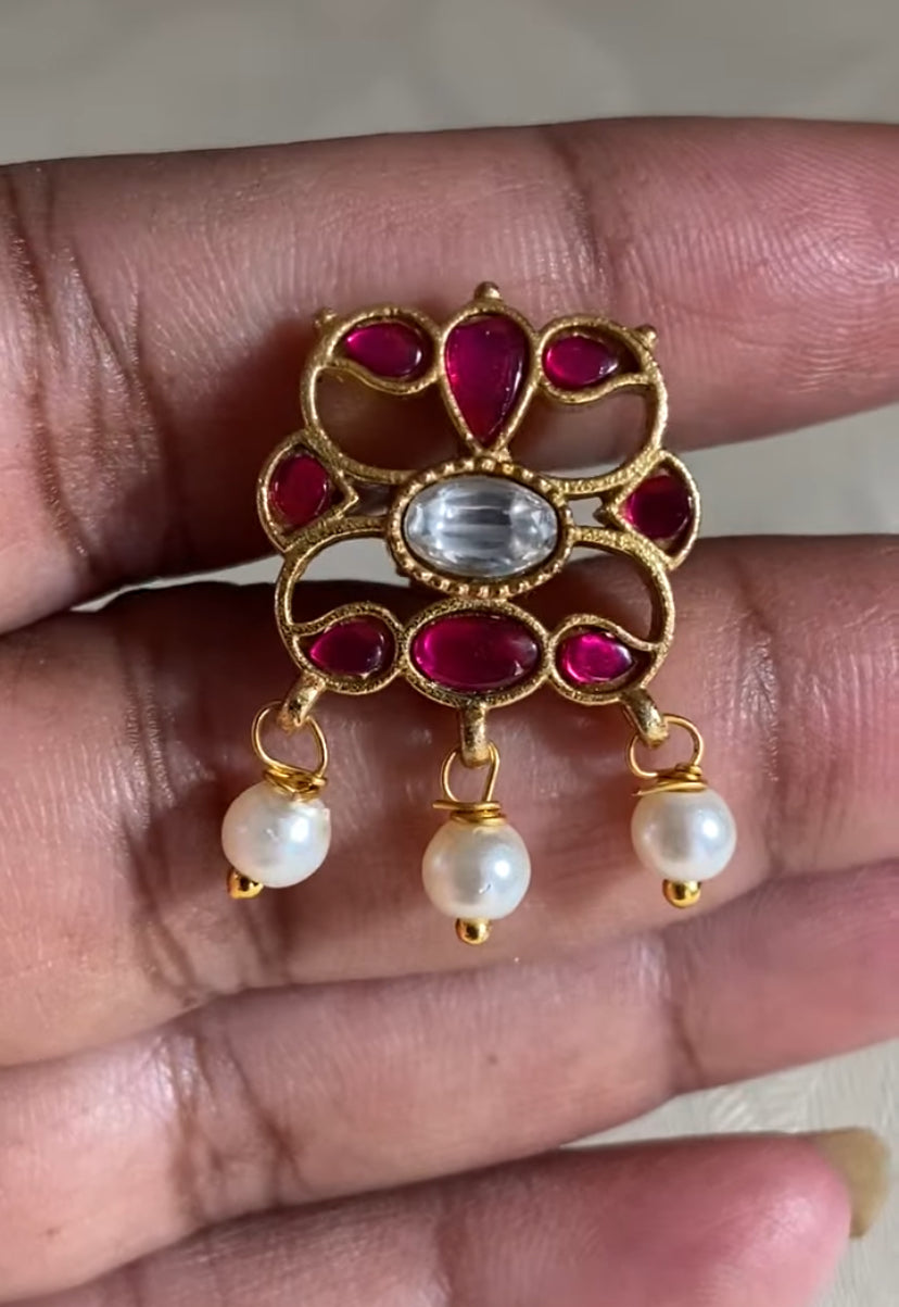 Jadau Kundan & Pearl Necklace | Indian Traditional Necklace