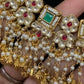 Polki Kundan Pearl Choker With Earrings |  Ahmadabadi Kundan jewelry| Indian Necklace In USA